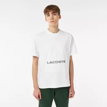 Мужская хлопковая футболка Lacoste