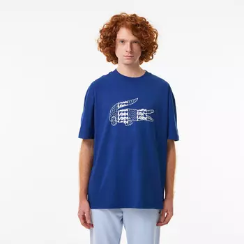 Мужская хлопковая футболка Lacoste