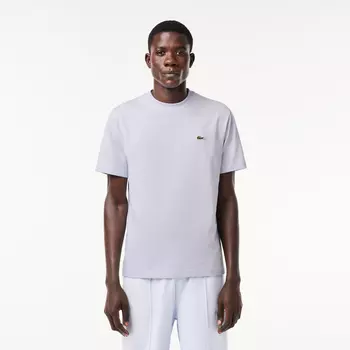 Мужская хлопковая футболка Lacoste с коротким рукавом