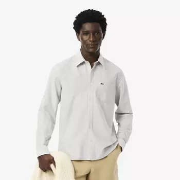 Мужская хлопковая рубашка Lacoste
