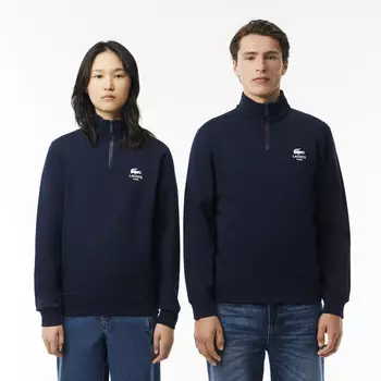 Свитшот Lacoste Unisex с застежкой-молнией с высоким воротом