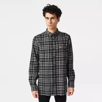 Мужская клетчатая рубашка Lacoste