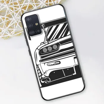 Спортивные автомобили эстетический автомобильный чехол для телефона Samsung Galaxy A53 A54 A52 A12 A51 A32 A21s A22 A31 A72 A02s A13 5G A11 силиконовый чехол Samsung A72 4G(5G)