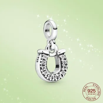 Стерлингового серебра 925 пробы, браслет Me Charm Me, подвеска в виде головы лошади, эмалированные подвески, ожерелье Fit Me для женщин, ювелирные изделия