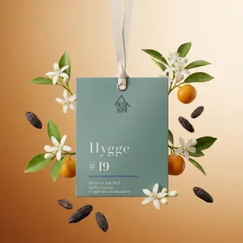 Саше ароматическое Hygge 19 Бобы Тонка/цветок апельсина