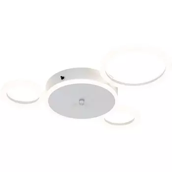 Потолочная люстра (+ночной режим) с пультом 10268/4 LED*40W Escada Saturn 10268/4LED White