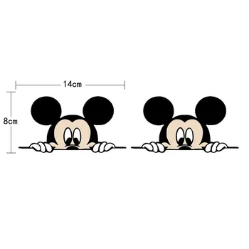 2 шт. Наклейки Микки Маус Disney ПВХ