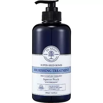 DR. SEED Бальзам-ополаскиватель для волос с ароматом сочного персика Nourishing Treatment Squeeze Peach