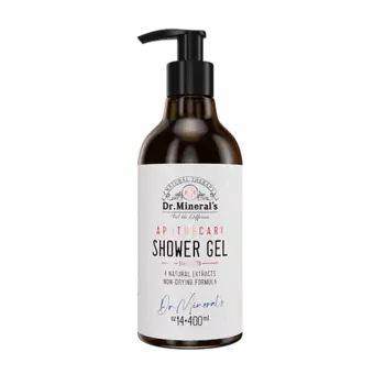 DR.MINERAL’S Натуральный гель для душа, бережное очищение и увлажнение кожи 400.0