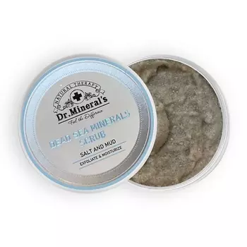 DR.MINERAL’S Натуральный соляной скраб DEAD SEA MINERALS на основе соли и грязи Мертвого моря 250.0