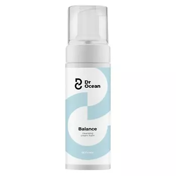 DR. OCEAN Пенка очищающая для лица Hydra balance cleansing foam