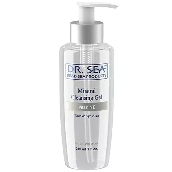 DR. SEA Очищающий минеральный гель для лица и глаз с минералами Мертвого моря и витамином Е 210.0
