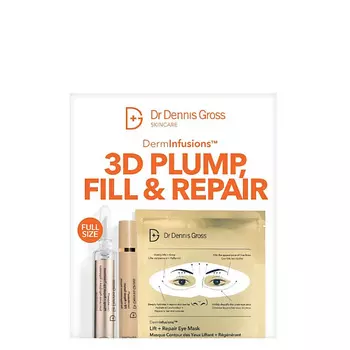 DR DENNIS GROSS Набор средств для лица DermInfusions Plump, Fill and Repair