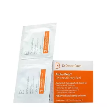 DR DENNIS GROSS Салфетки для лица Alpha Beta Universal Daily Peel