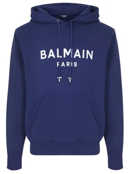 Худи хлопковое BALMAIN