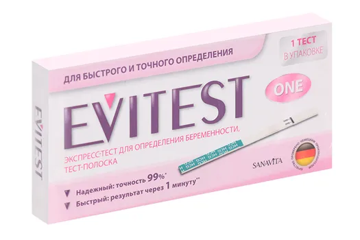 Тест на опред беремен Эвитест