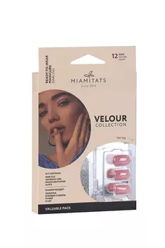 Набор накладных ногтей MIAMITATS VELOUR (Square) Darling (2739)
