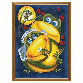 ННД4083 Набор для вышивания 'Нова Слобода' 'Квакушкина свадьба', 20x48 см