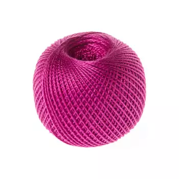 Нитки 'ИРИС' (100%хлопок) 25г 150м (1410 яркая сирень)