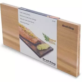 Кедровые доски для копчения 19x38см Broil King 2 штуки