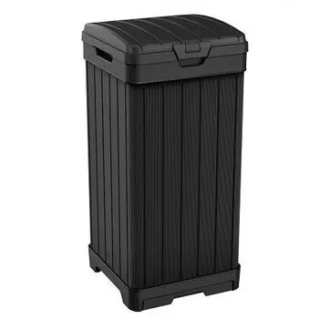 Мусорный бак Keter Baltimore waste bin 125 L темно-серый