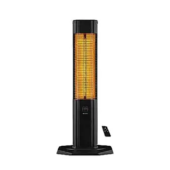 Напольный карбоновый обогреватель Luxeva LXV 2500-VR black