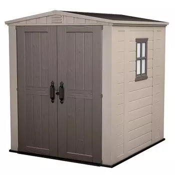 Пластиковый сарай Keter Factor 6*6 бежевый