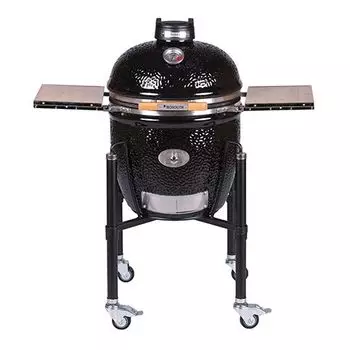 Керамический гриль Monolith Le Chef Black PRO 2.0 с ножками
