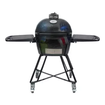 Керамический гриль Primo Oval 200 Junior All in One Черный
