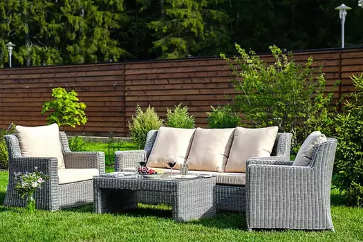 Стол плетеный кофейный из искусственного ротанга Joygarden SUNSTONE