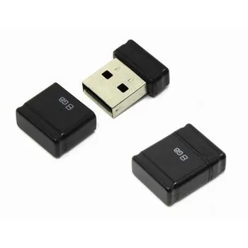 Флешка 8Gb USB 2.0 QUMO Nano nanoDrive, черный (QM8GUD-NANO-B)