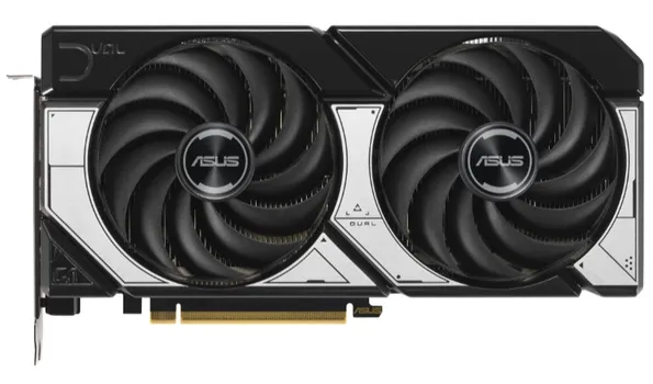 Видеокарта PCI-E ASUS GeForce RTX 5070 DUAL OC (DUAL-RTX5070-O12G) 90YV0M17-M0NA00 12GB GDDR7 192bit 2572/28000MHz HDMI 3*DP