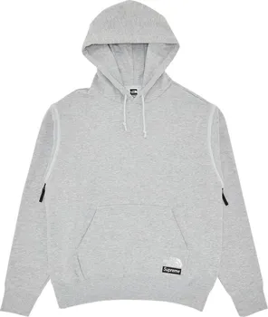 Толстовка Supreme x The North Face Convertible Hooded Sweatshirt 'Heather Grey', серый
