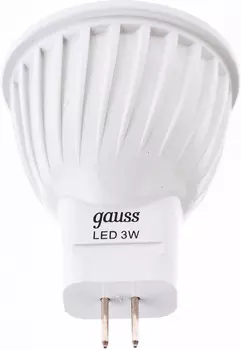 Лампа светодиодная Gauss 132517303 MR11 3W 300lm 6500K GU4 LED (10шт)
