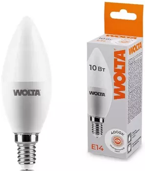 Лампа светодиодная WOLTA 25SC10E14 10Вт 4000K E14