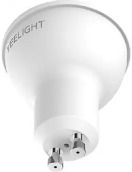 Лампа светодиодная Xiaomi Yeelight GU10 Smart bulb W1 YGYC0120001WTEU умная, 2700 - 6500K, 2700lm, цветная
