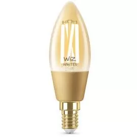 Лампа WiZ 929003017701 умная, Wi-Fi, 370lm, 25W, C35, E14, 920