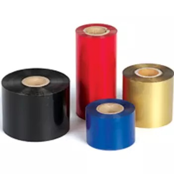 Лента красящая Proton F040300RIR500-RED Термотрансферная 40 мм х 300 м, IN, Format R500, Resin, красная (red)