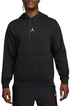 Мужская флисовая худи Jordan Dri-FIT Sport Crossover, черный