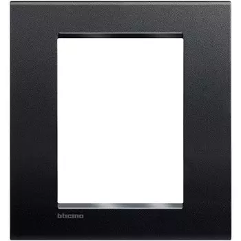 LNC4826AR Рамка LivingLight Air Антрацит 3+3 модуля Bticino