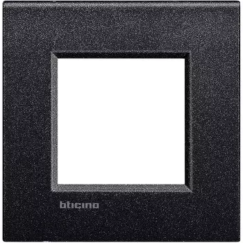 LNE4802NL Рамка LivingLight Air Лава 2-модульная Bticino