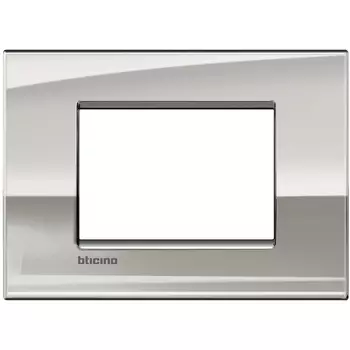 LNC4803PL Рамка LivingLight Air Палладий 3 модуля Bticino