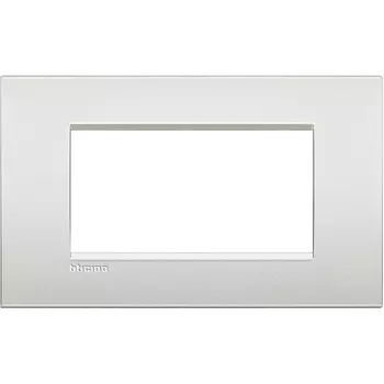 LNC4804PR Рамка LivingLight Air Белый жемчуг 4 модуля Bticino