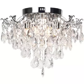 Потолочная люстра E27*60W Escada Azalea 1119/6PL Chrome