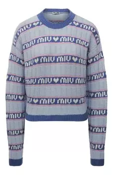 Шерстяной свитер Miu Miu