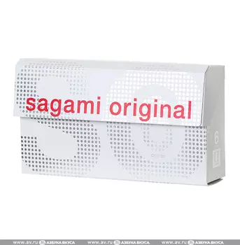 Презервативы из полиуретана, Sagami original, 6шт., Япония