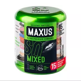 Презервативы MAXUS Mixed набор 15 шт, Таиланд