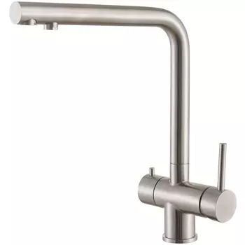 Смеситель Haiba HB70304-1 для кухни сталь