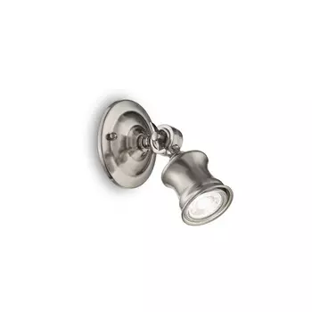 Светильник спот Ideal Lux Barber BARBER AP1 NICKEL
