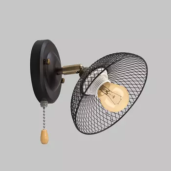 Светильник спот IMEX MD.5728-1-W-AB+BK